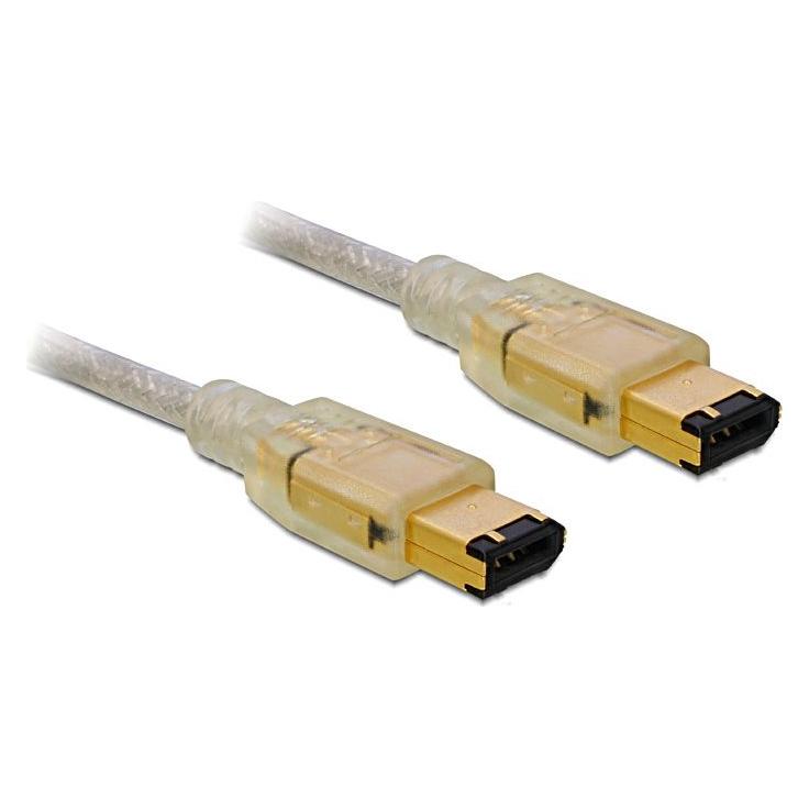 Delock Kabel FireWire IEEE 1394B 6Pol/6Pol, 3Meter (3 m) (82575)