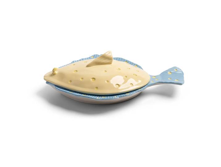 &klevering - Plaice Terrine, 29,5 x 21 cm, gelb