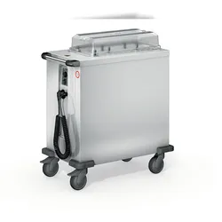 B.PRO UNI-H 59/29, Universalspender aus rostfreiem Edelstahl, fahrbar