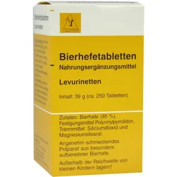 BIERHEFE TABLETTEN Levurinetten 250 St Tabletten