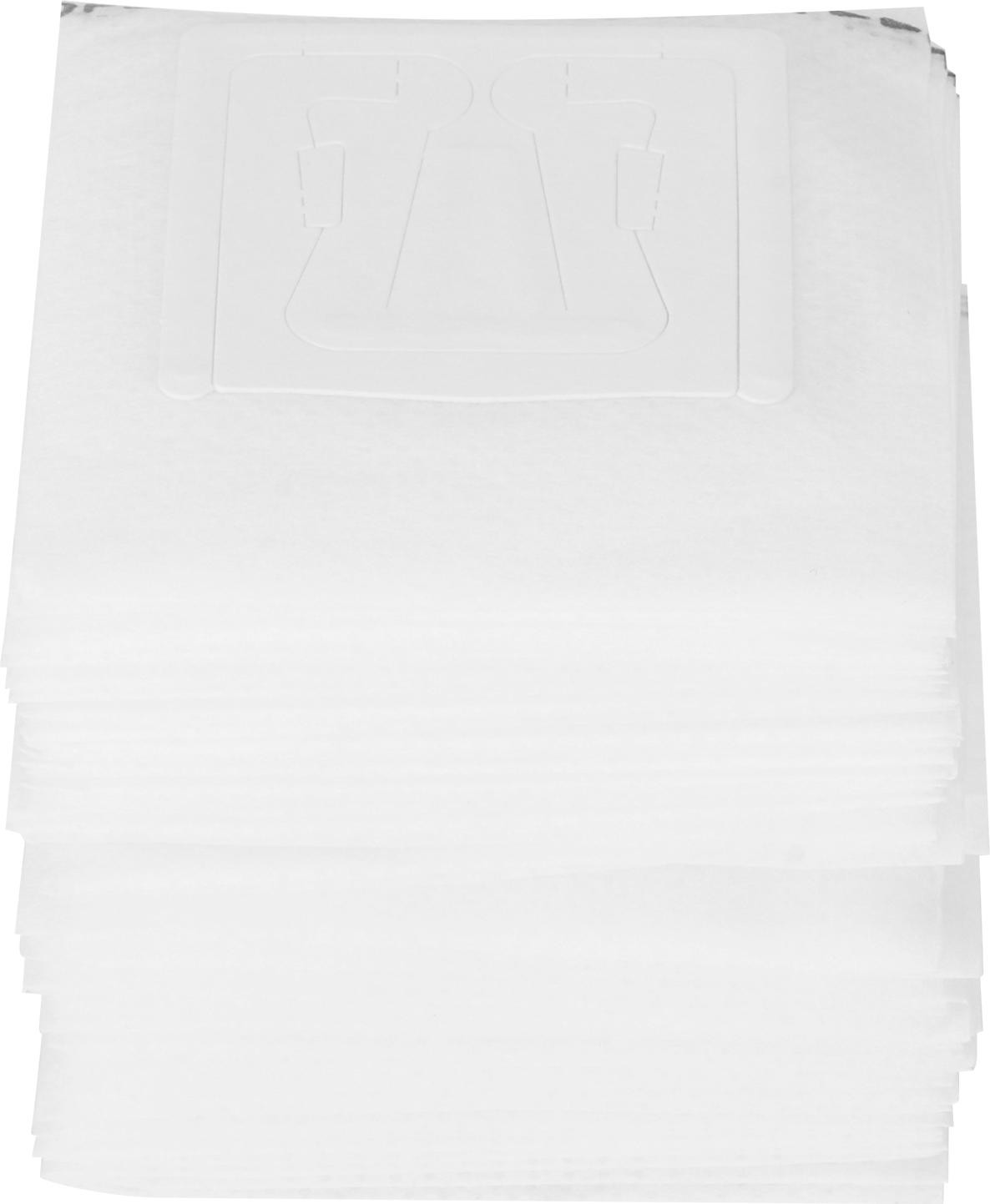 Cocosity 50 stuks wegwerp koffiefilters in zakvorm, wit