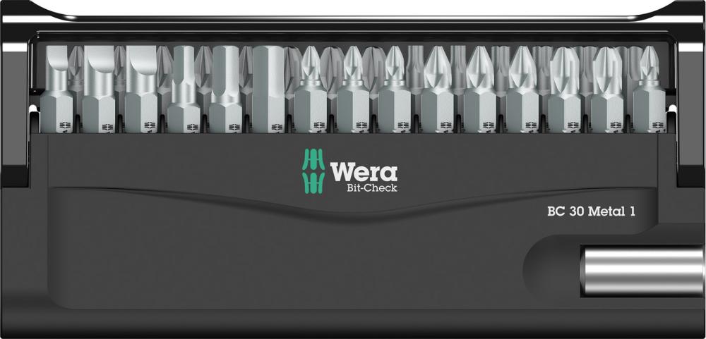 WERA Bit-Satz Bit-Check 30 Metal 1