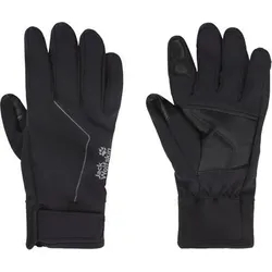 JACK WOLFSKIN Herren Handschuhe REFL WINTER GLOVE, Größe M in Schwarz Schwarz