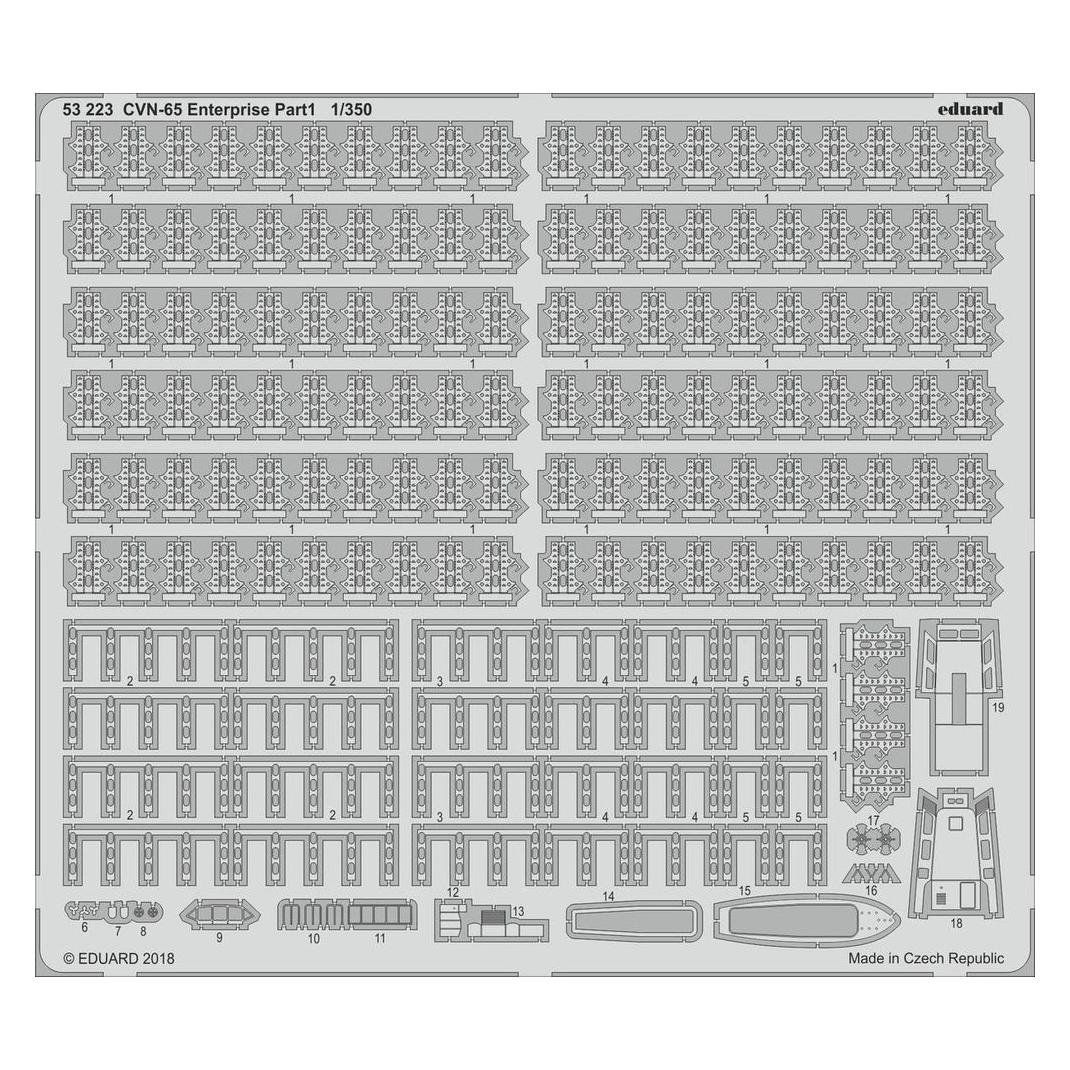 Eduard CVN-65 Enterprise pt.1 for Tamiya (53223)