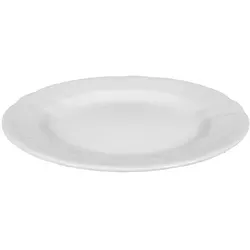 Seltmann Weiden 6er Set Salzburg Kuchenteller weiß Porzellan 6 Personen Relief Dessert-Teller