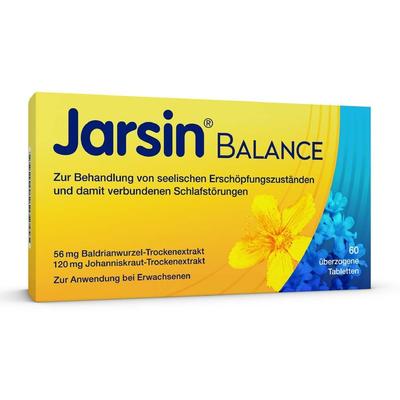 Jarsin Balance 56 mg/120 mg überzogene Tab. 60 St Überzogene Tabletten
