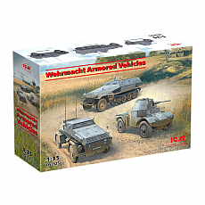 ICM - Wehrmacht Armored Vehicles - 1:35 - 687 Teile 306880