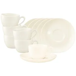Seltmann, Tasse, Savona Fine Diamond Espressotassen mit Untertassen (110 ml, 6x)