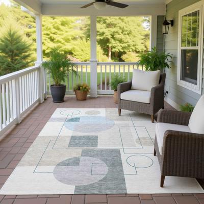 Addison Rugs Machine Washable Indoor/ Outdoor Modern Filly Chantille Rug