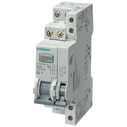 Siemens 5TE8108 Kontrollschalter 20A 3S 1 Lampe 230V mit Hilfsschalter 1S+1Ö