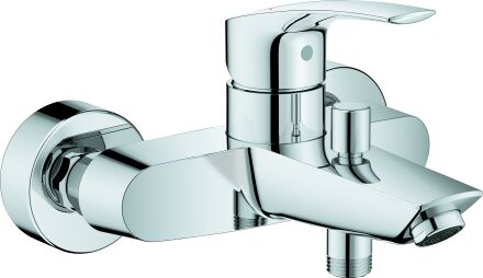 Mitigeur bain Grohe Eurosmart 33300003 1/2", avec limiteur de température, montage mural, chromé