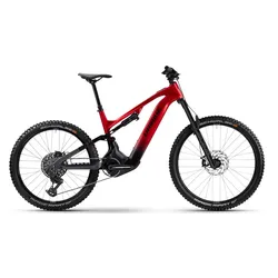 Haibike Allmtn CF 9 High 2026 - red/black/platinum glänzend