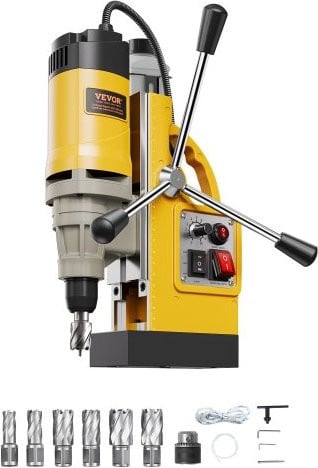 VEVOR Magnetische Boorkernboormachine 1400W, Geel