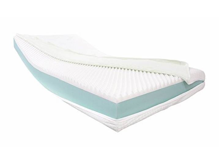 Dibapur® Visco Orthopädische Visco + Kaltschaummatratze hohes Raumgewicht Auswahl x ca.16 cm Kern mit einem glatten Aloe Vera Bezug ca. 16,2 cm (110x190 H2)