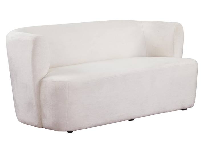 Sofa MOCHI Modisches Sofa für Wohnzimmer, Bequem Wohnzimmersofa, Couch, Soffa, Plüsch-Stoff – Beige SORRISO 6