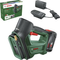 Akku-Luftpumpe UniversalPump 18V Set grün/schwarz, Li-Ionen Akku 2,0Ah, POWER FOR ALL ALLIANCE