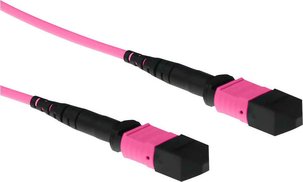 ACT RL7741 OM4 MPO/MTP naar MPO/MTP patchkabel, 1 meter