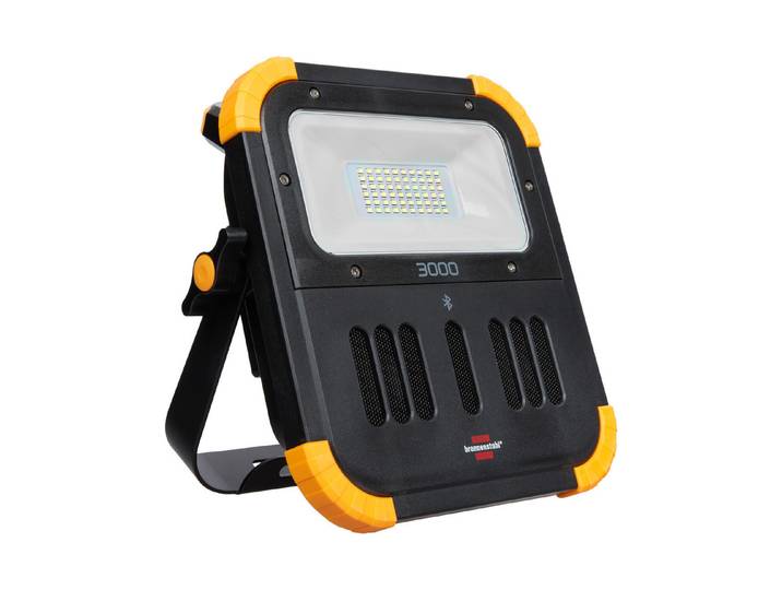 Brennenstuhl Mobiler LED-Akku-Strahler Blumo 3000 Gelb-Schwarz