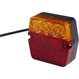 Hella Anhänger-Beleuchtung 2VA 357 023-021, beidseitig, 12 / 24 V, Schluss-, Brems-, & Blinklicht, LED