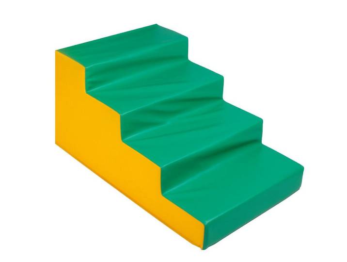 Sport-Thieme Schaumstoffbaustein Treppe Spielbausteine, Hochwertiger Schaumstoffblock