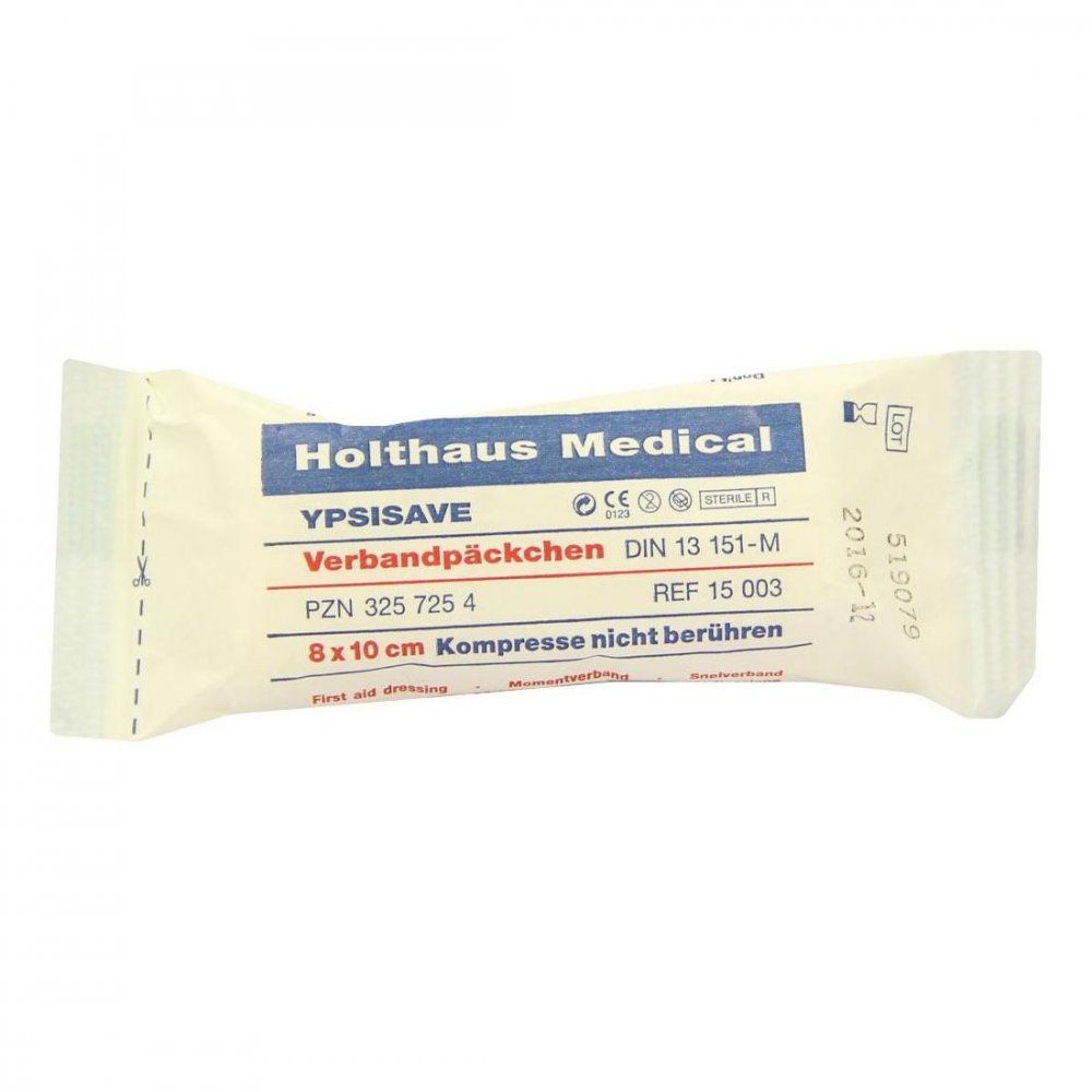 Holthaus Medical GmbH & Co. KG Verbandpäckchen Ypsisave 8x10cm mittel 03257254