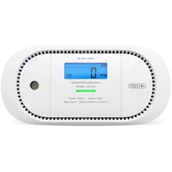 X-Sense XC01-M Intelligenter Rauchmelder Kohlenstoffmonoxid-Melder Interkonnektabel Drahtlose Verbindung