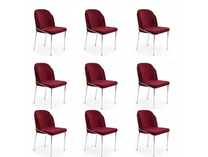 Xlmoebel Sitzgruppe Italienisches Design-Stuhl-Set aus hochwertigem Material, (Stuhl-Set, 8-tlg., 8x Stühle), Hergestellt in Europa