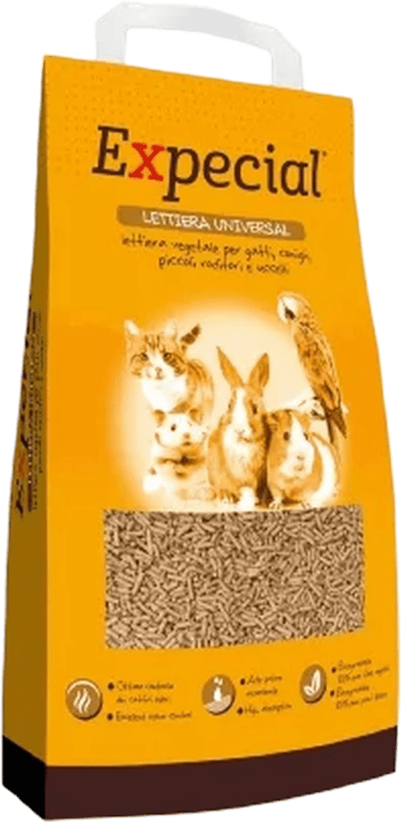 Kit Risparmio 2x5.5KG Expecial Lettiera Gatto Universale PELLET