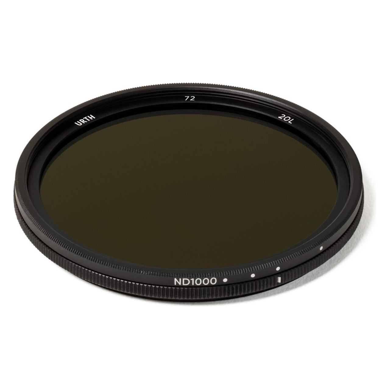 Urth 72mm ND64 1000 (6 10 Stop) Variable ND Lens Filter (Plus+) (72 mm, ND Filter) (D234801)