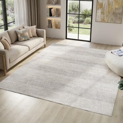 KALATY Elysian Mist Woven Texture Area Rug