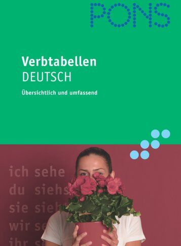 PONS Verbtabellen Deutsch. Übersichtlich und umfassend (Lernmaterialien) - Preis vom 17.10.2026 19:25:27 h