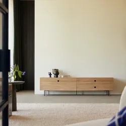 TV-Schrank aus Eichenholz 200 Jeanne