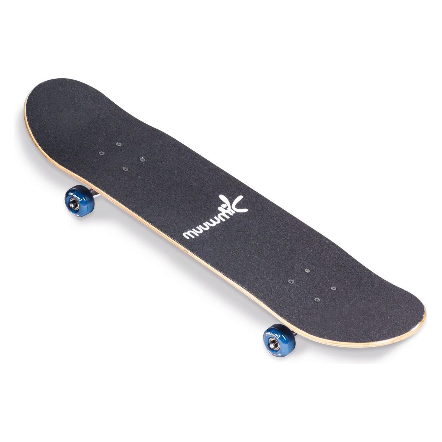 Muuwmi Skateboard ABEC 5, Wave mit Rucksack, bunt, einheitsgrösse (32339038)
