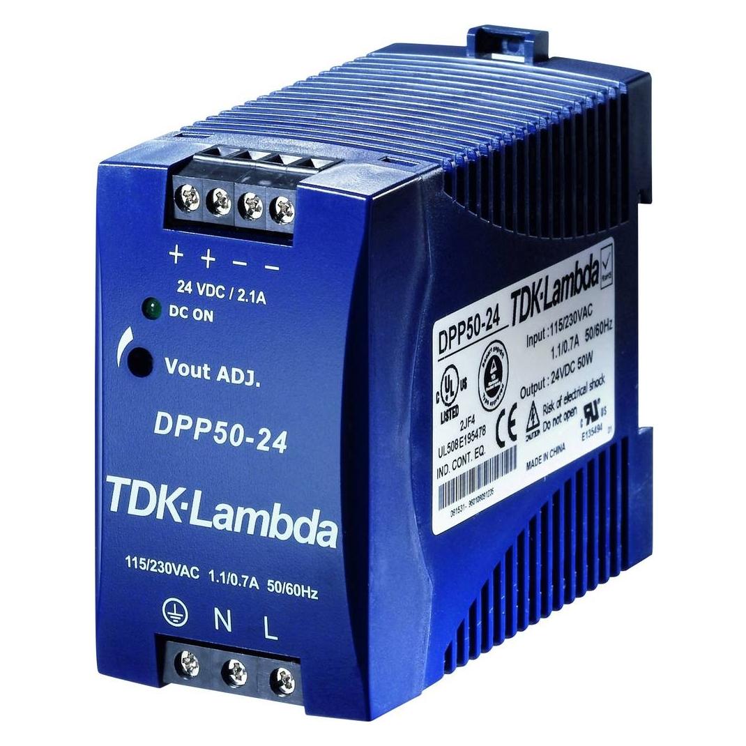 TDK Hutschienen-Netzteil (DIN-Rail (DPP-50-24)