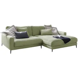 ECKSOFA CARA Grün Cord