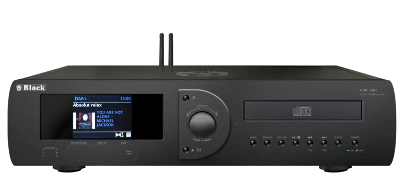 BLOCK CVR-100+ MKIII, 9,1 kg, Schwarz, Persönlicher CD-Player