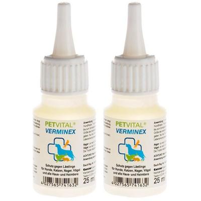 Petvital Verminex flüssig vet. 2x 2x50 ml Flüssigkeit