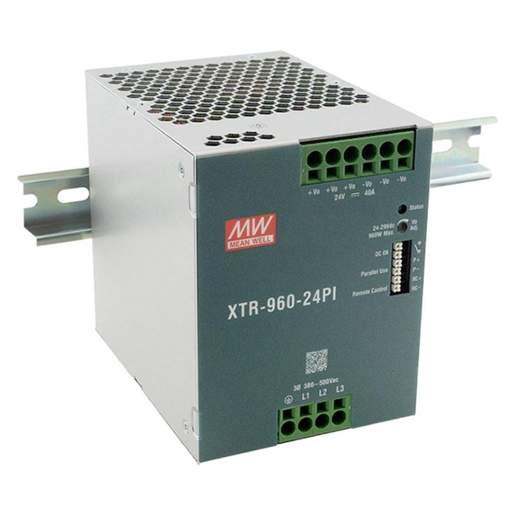 MeanWell MEAN WELL XTR-960-24PI Hutschienen-Netzteil (DIN-Rail) 960 W (XTR-960-24PI)