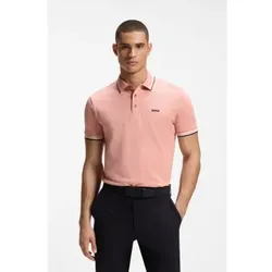 BOSS für Herren. 50469055 Rosa Paddy Poloshirt (S), Lässig, Baumwolle, Kurzarm