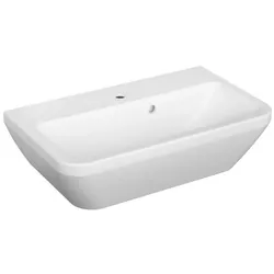 VitrA 7088L003-0001 Hahnlochbank HL mittig ÜL re. Weiß HGL