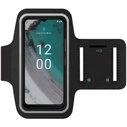 SmartFitness Nokia C32 Handy Sport Armband, Smartphone Sportarmband, Schwarz