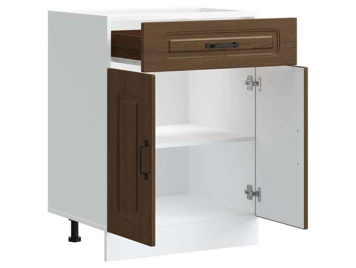 Promotion mai  * Armoire de cuisine - Buffet de cuisine - Kalmar chêne marron EU7563853494