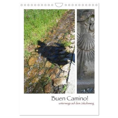 Buen Camino - Unterwegs auf dem Jakobsweg (Wandkalender 2027 DIN A4 hoch), CALVENDO Monatskalender