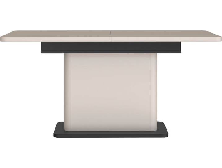Esstisch VODOL 160-200x75 cm Sand/Schwarz