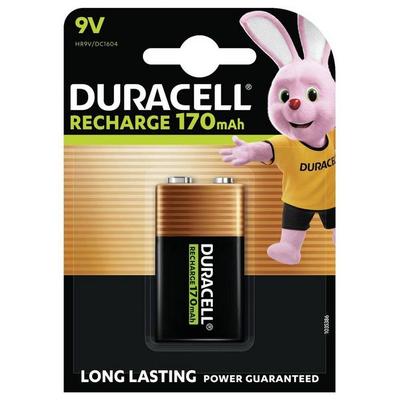 Duracell 9V Block-Akku NiMH 170 mAh 8.4V 1St.