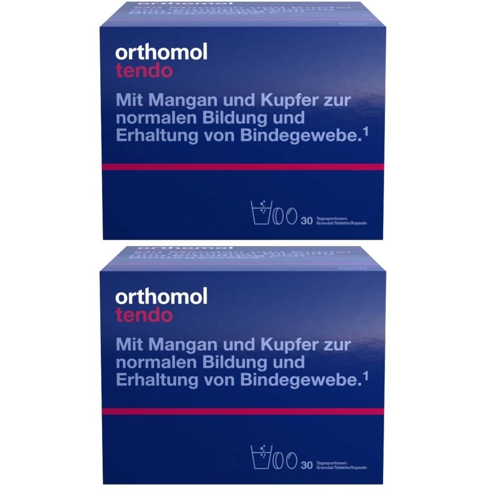 Orthomol Tendo Granulat/Kaps./Tabl.Kombipack. x2 2x30 St Kombipackung