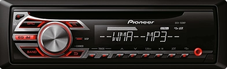 Pioneer DEH-150MP Autoradio met CD, MP3 en Aux-In
