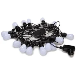 Vellight, Lichterkette, TUYA LED - 15 m - 15 mehrfarbige Lampen - schwarzes Kabel - smart (15 m)
