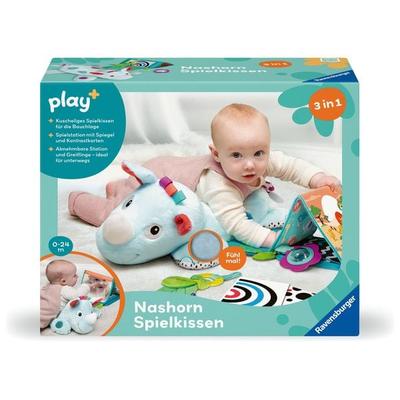 Play+ Nashorn Spielkissen (für die Bauchlage) - ab 0 Monate