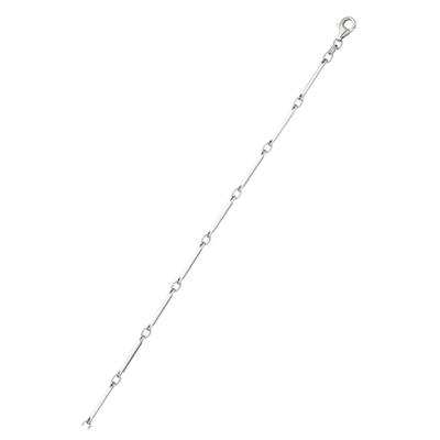 Silberarmband JOBO "Armband mit Stäben", silber (silber 925), Armbänder, Damen, 19cm, Silber 925 (Sterlingsilber), Silberarmband, 925 Silber 19 cm
